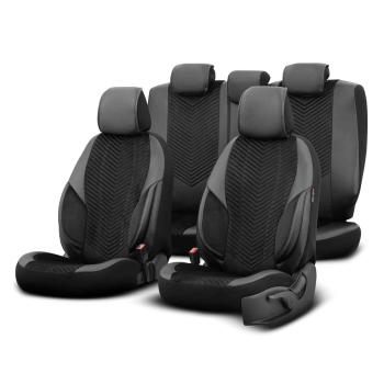 Auto Sitzbezug Set Universal Vorne und Hinten Komfortabel Komplett Set